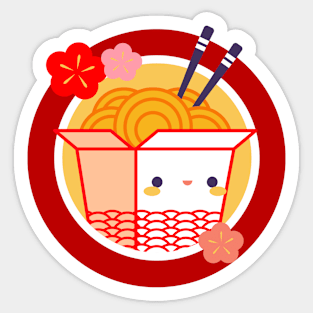 Cute Noodles Sticker